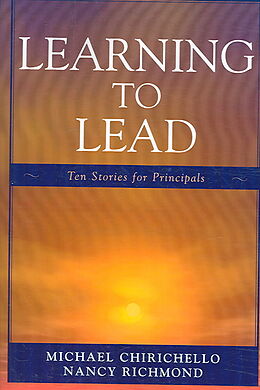 Couverture cartonnée Learning to Lead de Michael Chirichello, Nancy Richmond