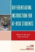 PDF Differentiating Instruction for At-Risk Students von Rita Dunn, Andrea Honigsfeld
