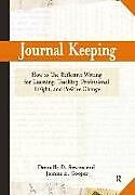 Couverture cartonnée Journal Keeping de Dannelle D Stevens, Joanne E Cooper