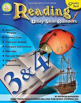E-Book (pdf) Reading, Grades 3 - 4 von Patricia McFadden