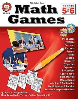 E-Book (pdf) Math Games, Grades 5 - 6 von Joyce Stulgis-Blalock