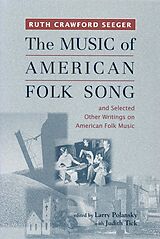 eBook (pdf) The Music of American Folk Song de Ruth Crawford Seeger