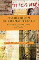 eBook (pdf) Genetic Criticism and the Creative Process de 