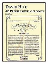 , Apollon Marie Rose Barrett Notenblätter 40 progessive Melodies for 1-2 oboes