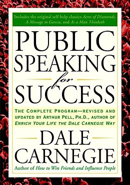 Poche format B Public Speaking for Success von Dale Carneige