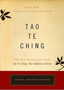 Couverture cartonnée Tao Te Ching de Lao Tzu