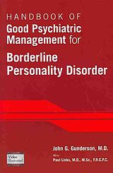 Couverture cartonnée Handbook of Good Psychiatric Management for Borderline Personality Disorder de John G. (McLean Hospital) Gunderson