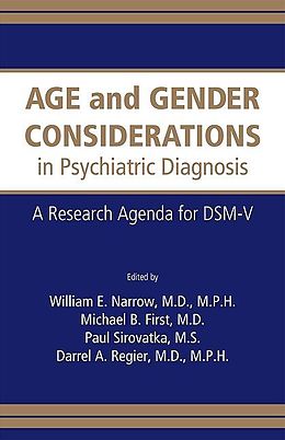E-Book (epub) Age and Gender Considerations in Psychiatric Diagnosis von 