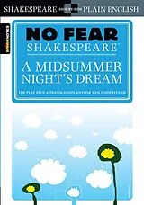 Kartonierter Einband No Fear Shakespeare: A Midsummer Night's Dream von William Shakespeare