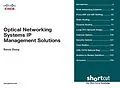 E-Book (pdf) Optical Networking Systems IP Management Solutions (Digital Short Cut) von Randy Zhang