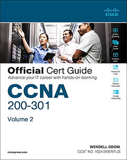 Kartonierter Einband CCNA 200-301 Official Cert Guide, Volume 2 von Wendell Odom