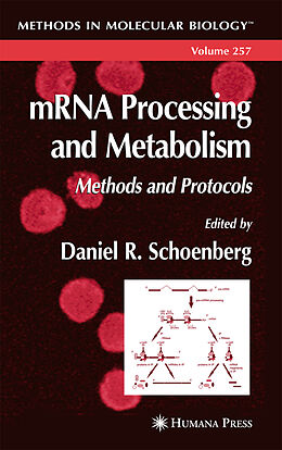 Fester Einband mRNA Processing and Metabolism von 