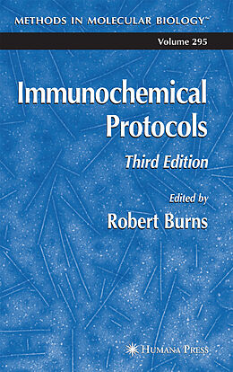 Fester Einband Immunochemical Protocols von Robert Burns