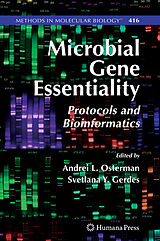 Fester Einband Microbial Gene Essentiality: Protocols and Bioinformatics von 