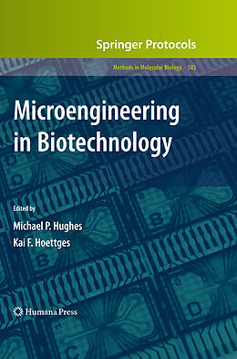 Fester Einband Microengineering in Biotechnology von 