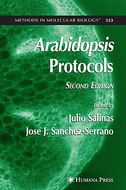 Fester Einband Arabidopsis Protocols, 2nd Edition von 