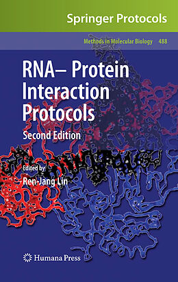 Fester Einband RNA-Protein Interaction Protocols von 