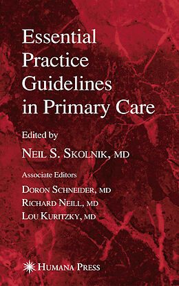 Fester Einband Essential Practice Guidelines in Primary Care von 