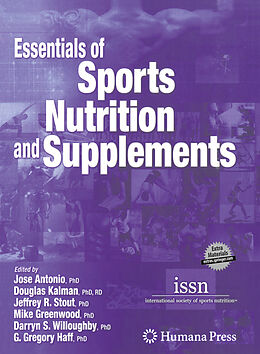 Livre Relié Essentials of Sports Nutrition and Supplements de 