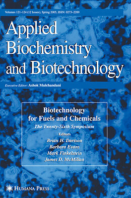 Fester Einband Twenty-Sixth Symposium on Biotechnology for Fuels and Chemicals von 