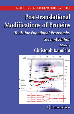 Fester Einband Post-translational Modifications of Proteins von 
