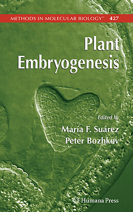 Fester Einband Plant Embryogenesis von 