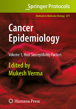 Fester Einband Cancer Epidemiology von 