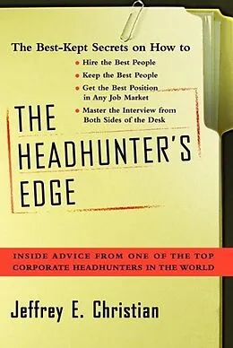 E-Book (epub) The Headhunter's Edge von Jeffrey E. Christian