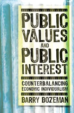 E-Book (epub) Public Values and Public Interest von Barry Bozeman