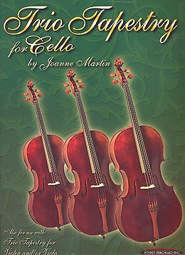 Joanne Martin Notenblätter Trio Tapestry for 3 cellos