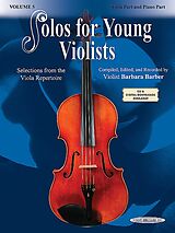  Notenblätter Suzuki Solos for young Violists vol.5