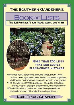E-Book (epub) Southern Gardener's Book Of Lists von Lois Trigg Chaplin