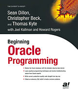 Couverture cartonnée Beginning Oracle Programming de Sean Dillon, Christopher Beck, Thomas Kyte