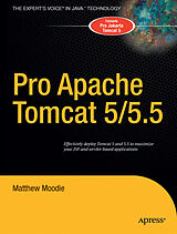 Couverture cartonnée Pro Apache Tomcat 5/5.5 de Matthew Moodie