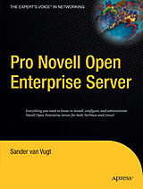 Couverture cartonnée Pro Novell Open Enterprise Server de Sander Van Vugt