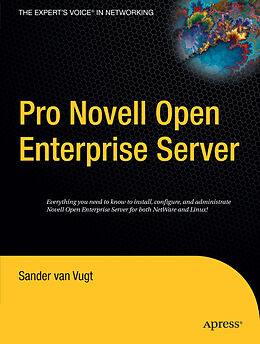 Couverture cartonnée Pro Novell Open Enterprise Server de Sander Van Vugt