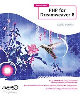 Kartonierter Einband Foundation PHP for Dreamweaver 8 von David Powers