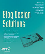 Couverture cartonnée Blog Design Solutions de Richard Rutter, Andy Budd, Simon Collison