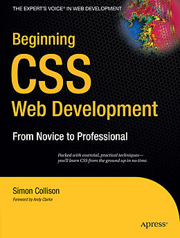 Couverture cartonnée Beginning CSS Web Development de Simon Collison