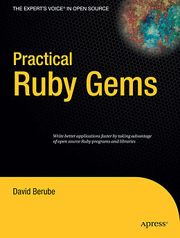 Kartonierter Einband Practical Ruby Gems von David Berube