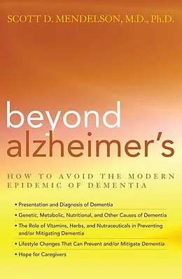 E-Book (pdf) Beyond Alzheimer's von Scott D. Mendelson