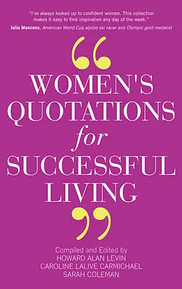 E-Book (epub) Women's Quotations for Successful Living von Howard A. Levin