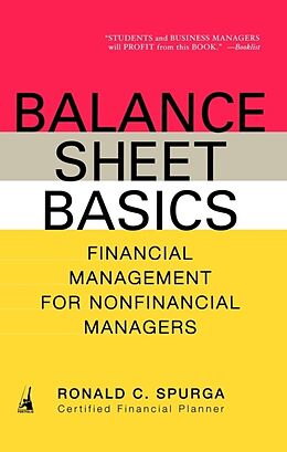 Couverture cartonnée Balance Sheet Basics de Ronald C. Spurga