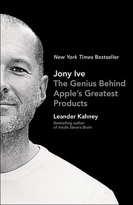 Couverture cartonnée Jony Ive de Leander Kahney