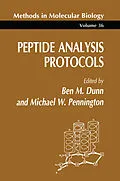 E-Book (pdf) Peptide Analysis Protocols von Ben M. Dunn, Michael W. Pennington