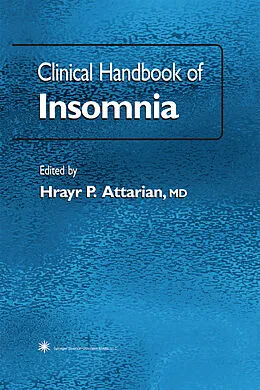 E-Book (pdf) Clinical Handbook of Insomnia von Hrayr P. Attarian