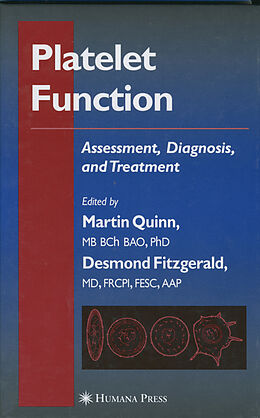eBook (pdf) Platelet Function de Martin Quinn, Desmond Fitzgerald