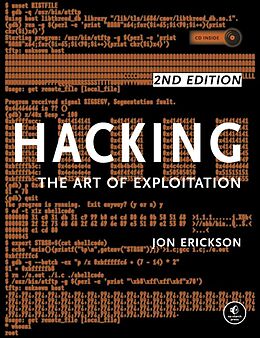 Couverture cartonnée Hacking de Jon Erickson
