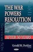War Powers Resolution