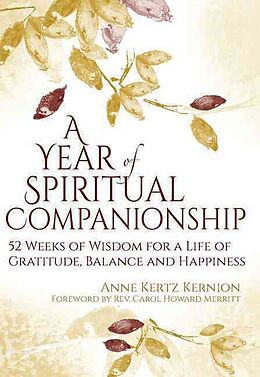 Couverture cartonnée A Year of Spiritual Companionship de Anne Kertz Kernion